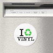 Ich Recycelte Vinyl Magnet (In Situ (Geschirrspüler))