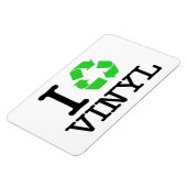 Ich Recycelte Vinyl Magnet (Linke Seite)
