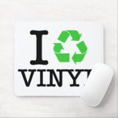 Ich Recycelte Vinyl Mousepad (Mit Mouse)
