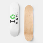 Ich Recycelte Vinyl Skateboard (Vorderseite)