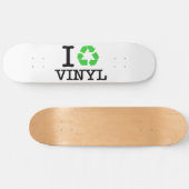 Ich Recycelte Vinyl Skateboard (Horizontal)