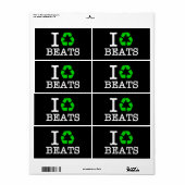 Ich recycle Beats (Vorne)