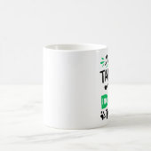 Ich rede heute nur mit meinem Hund Kaffeetasse (Mittel)