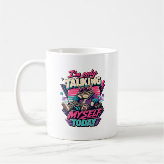 Ich rede heute nur mit mir selbst, Katze Kaffeetasse