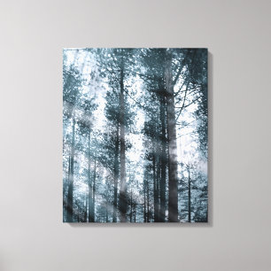 Ich rede mit den Bäumen... Leinwanddruck