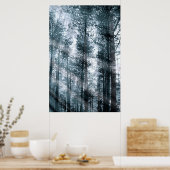 Ich rede mit den Bäumen... Poster (Küche)