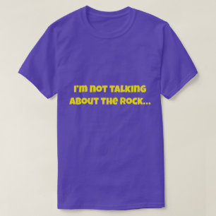Ich rede nicht über den Rock… Lustiger Meme T-Shirt