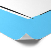 Ich regiere den Mops der Welt Poster (Ecke)