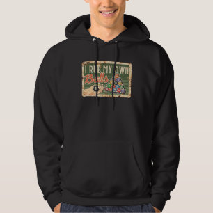 Ich reibe meine eigenen Bälle für einen Billard- u Hoodie