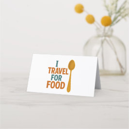 Ich reise für Lebensmittel - Vintages Spoon-Abente Treuekarte