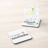 Ich reise nach Kalifornien Untersetzer (Rechte Seite)