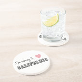 Ich reise nach Kalifornien Untersetzer (Seite)