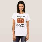 Ich reise nach Kanada T-Shirt (Vorne ganz)