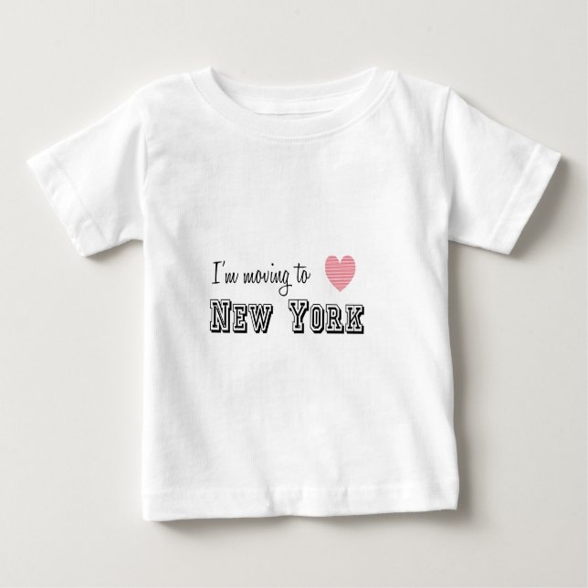 Ich reise nach New York Baby T-shirt (Vorderseite)
