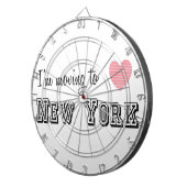 Ich reise nach New York Dartscheibe (Vorderseite rechts)