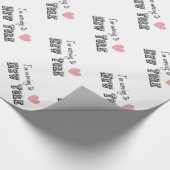 Ich reise nach New York Geschenkpapier (Ecke)