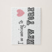 Ich reise nach New York Puzzle (Vertikal)