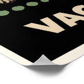 Ich reise nicht diesen Sommerurlaub bei Zuhause Poster (Ecke)