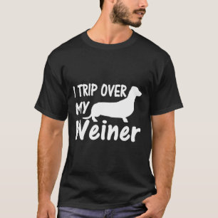 Ich reise über meine Dackel Funny Dackel Hund Love T-Shirt