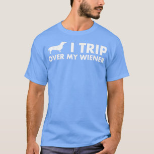 Ich reise über meine Dackel Funny Dackel Hund T-Shirt