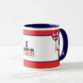 Ich reiste zu London-Tasse Tasse (VorderseiteRechts)