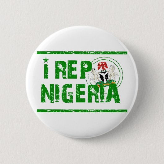 Ich reite Nigeria Button (Vorderseite)