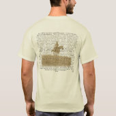 Ich reite T-Shirt (Rückseite)