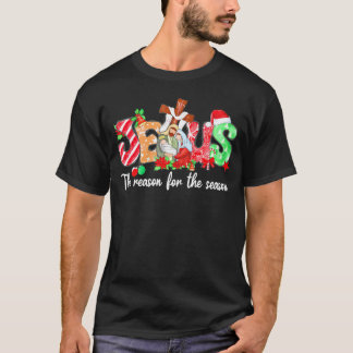 Ich renne auf Jesus und Julie Funny Christ Jesus L T-Shirt