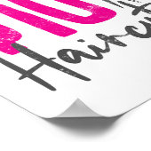 Ich repariere 10 Dollar Friseur Friseur Friseursal Poster (Ecke)