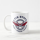 Ich repariere die witzige Mechanik Kaffeetasse (Links)