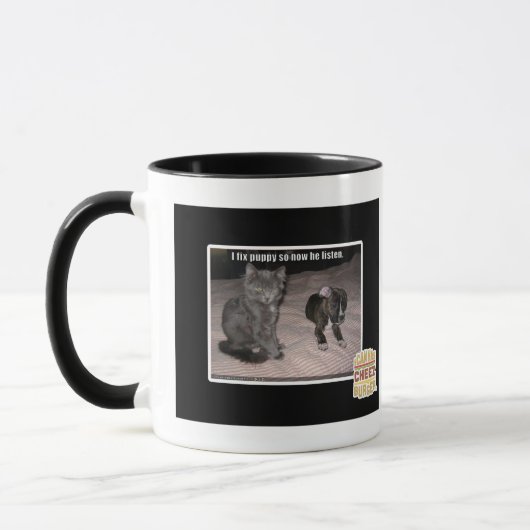 Ich repariere Welpen Tasse (Links)