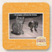 Ich repariere Welpen Untersetzer (Vorderseite)