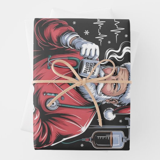 Ich Rett dein Leben nach meinem Kaffeehaus Geschenkpapier Set (Beispiel)