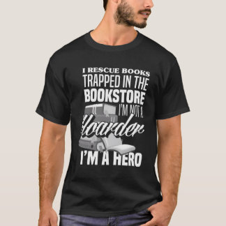 Ich rette Bücher, die in der Buchhandlung gefangen T-Shirt