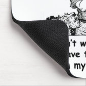 Ich rette die Welt… mit meiner Harmonika! Mousepad (Ecke)