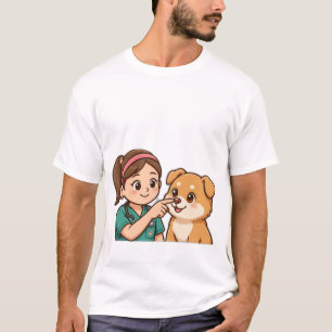 Ich rette Leben und boope Schnauzen T-Shirt