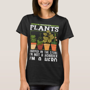 Ich rette Pflanze, die im Lager gefangen sind, bin T-Shirt