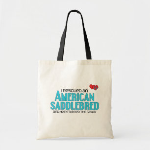 Ich rettete ein amerikanisches Saddlebred Tragetasche