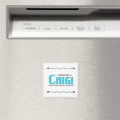 Ich rettete ein Chigi (Männchen) Adoption Design Magnet (In Situ (Geschirrspüler))