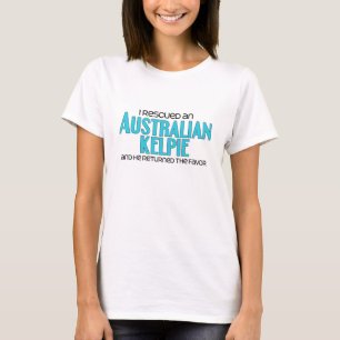 Ich rettete einen australischen Kelpie (männliche T-Shirt