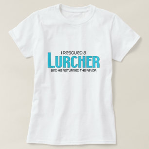 Ich rettete einen Lurcher (männlichen Hund) T-Shirt