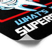 Ich Rettete Lächeln Superpower Zahnarzt Zahnärztin Poster (Ecke)