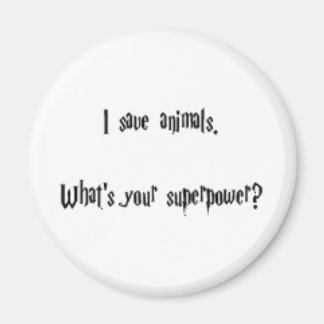 Ich Rettete Tiere Magnet