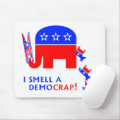 Ich rieche ein Democrap Mousepad (Mit Mouse)