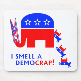 Ich rieche ein Democrap Mousepad