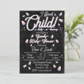 Ich rieche ein Kind Einladung (Stehend Vorderseite)