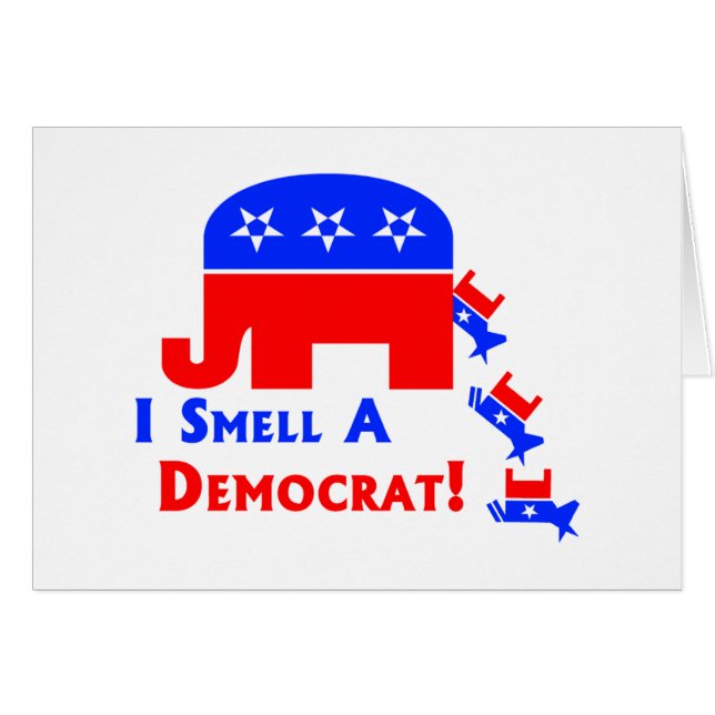 Ich rieche einen Demokraten (Vorderseite (Horizontal))