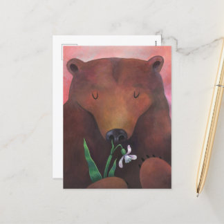 Ich rieche Frühling Feiertagspostkarte