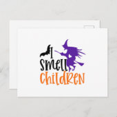 Ich rieche Kinder Postkarte (Vorne/Hinten)