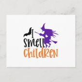 Ich rieche Kinder Postkarte (Vorderseite)